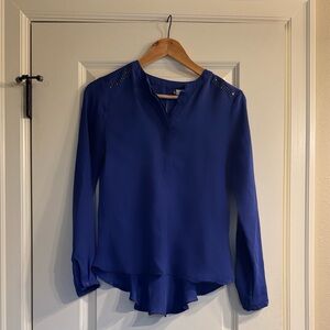 Jennifer Lopez Royal Blue Blouse